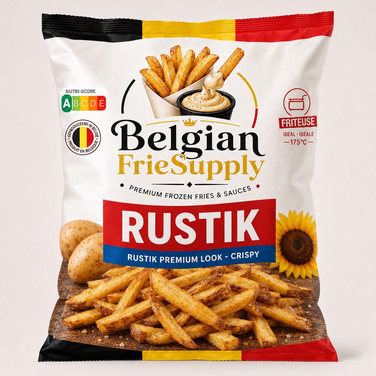 BELGIAN FRIESUPPLY RUSTIK 1050g