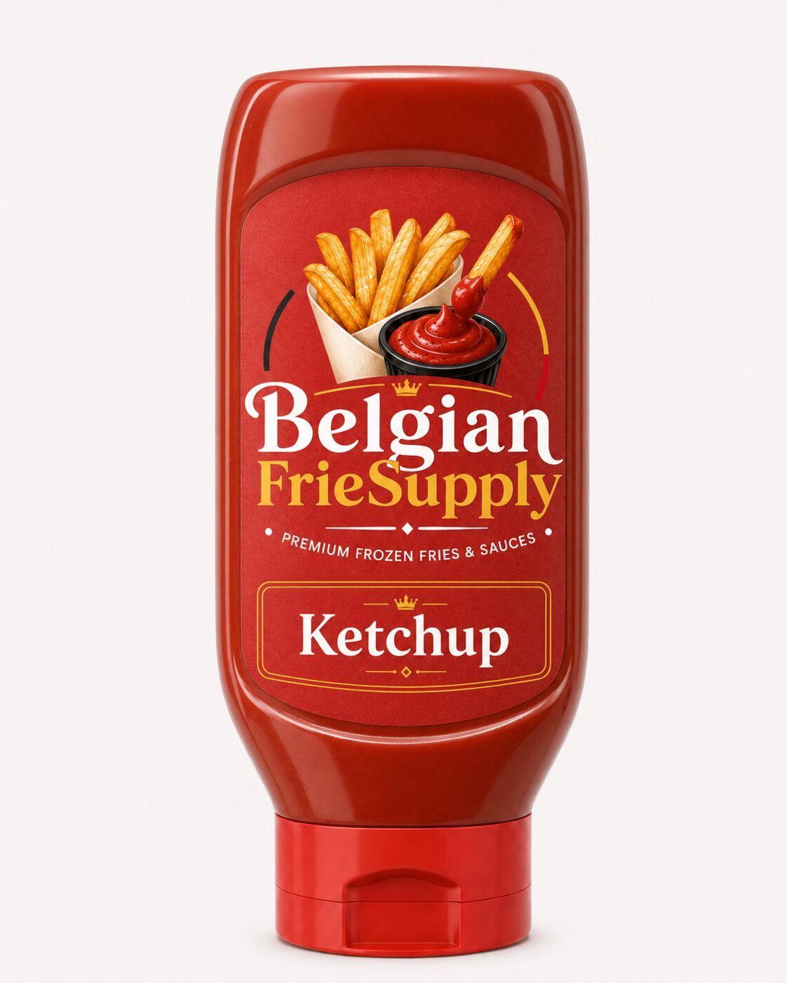 BELGIAN FRIESUPPLY CURRY KETCHUP 450ml
